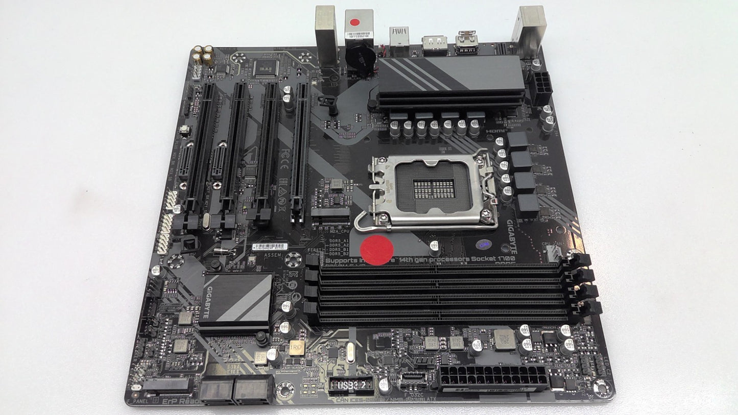 3X *For Parts* MSI PRO B760-VC WIFI & GB B760M C V2 & ASUS PRIME B760M-A AX6 II