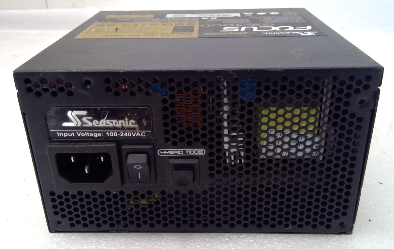 Seasonic FOCUS Plus 1000W ATX 80+Gold SSR-1000FX Full-Modular Power Supply*Read*