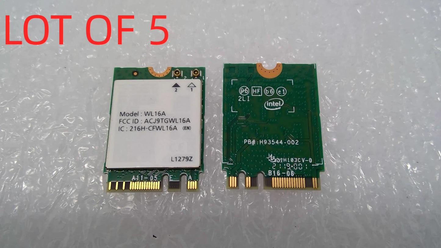 X5 WLAN WiFi Wireless Card Panasonic Toughbook CF-54 CF-33  7th Gen WL16A