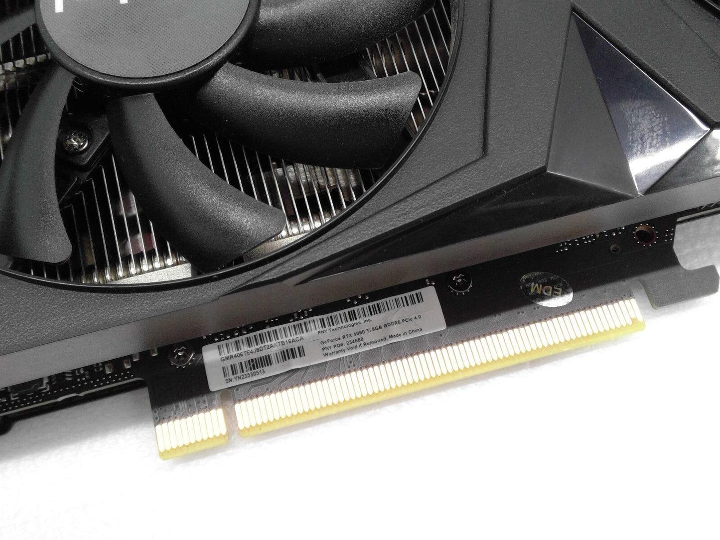 PNY Nvidia GeForce RTX 4060 Ti 8GB GDDR6 Graphics Card GPU Video Card