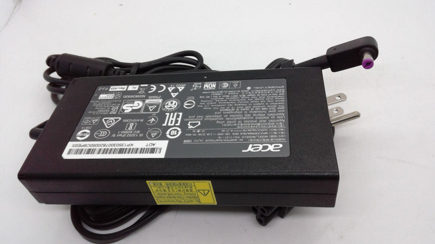 acer 135W AC Adapter PA-1131-16 for Acer Nitro 5 AN515-53-55G9 AN515-53-52FA