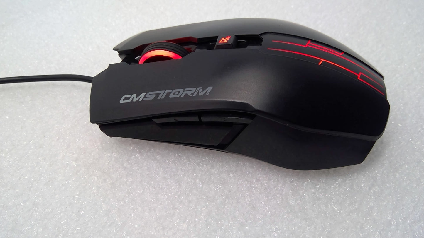 Cooler Master CM Storm Devastator MS2K USB Wired Gaming Mouse RED LED