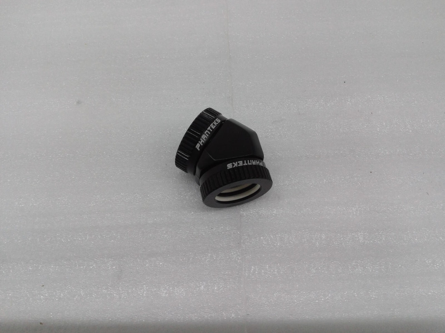 New Phanteks PH-A45_BK_16 16mm Hard Tube Adapter 45 Degree -Black