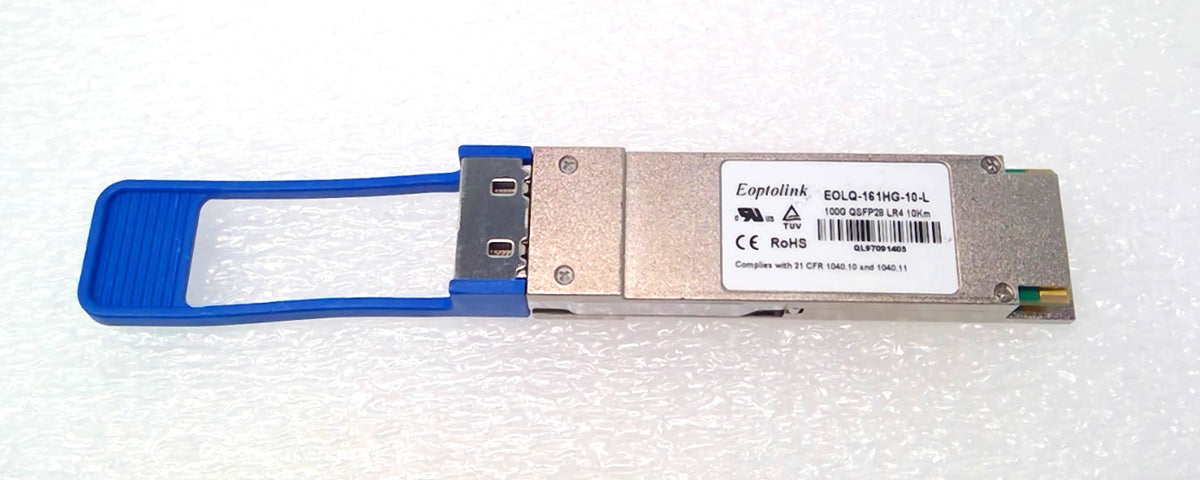 EOPTOLINK EOLQ-161HG-10-L QSFP28 100G LR4 10KM 1310NM Optical Transceiver Module