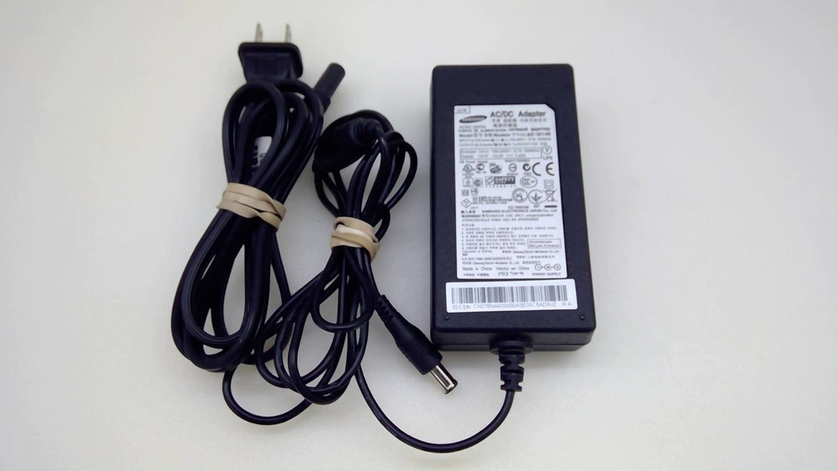 Samsung AD-2014B 20W 14V AC Adapter 6.5x4.4mm Center Pin Monitor Power