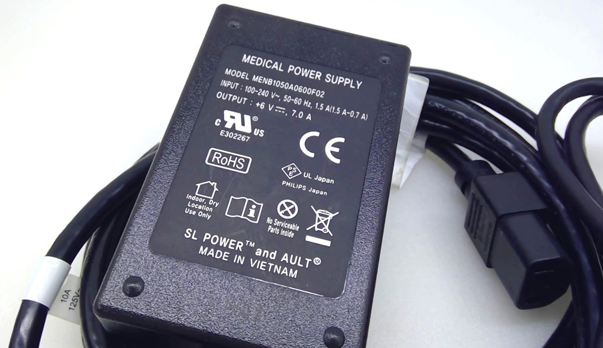 SL Power Ault MENB1050A0600F02 6V 7A 42W AC/DC Power Supply Adapter w/ Cord