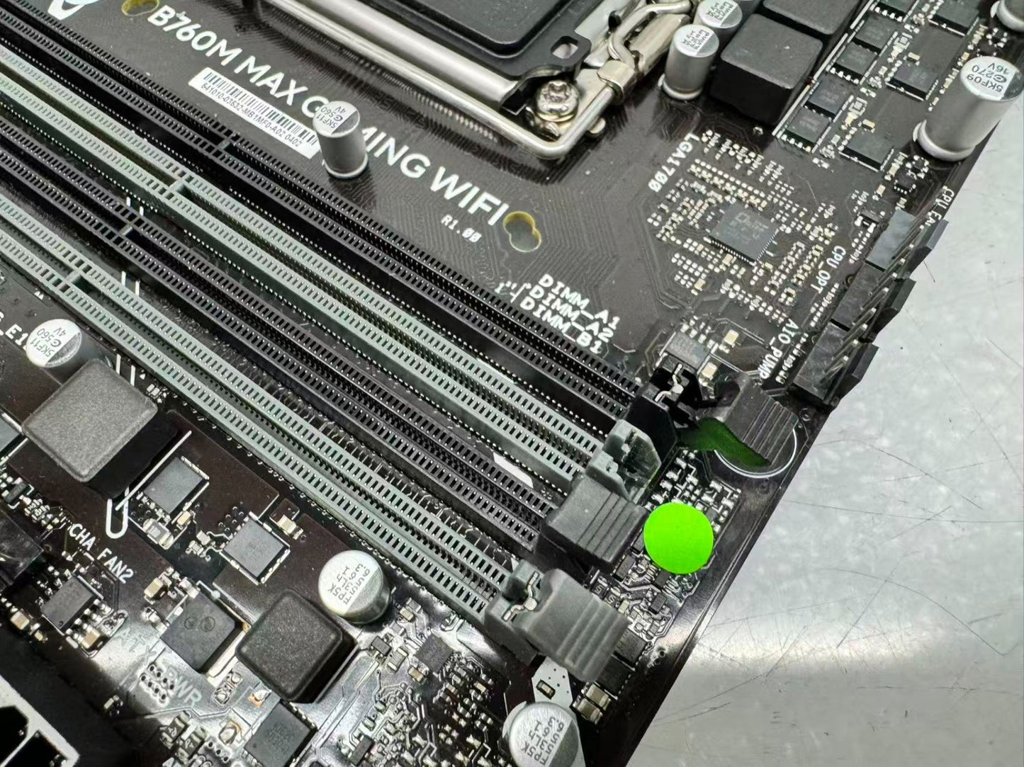 ASUS B760M MAX GAMING WIFI Motherboard DDR5 Intel Socket 1700 *READ**