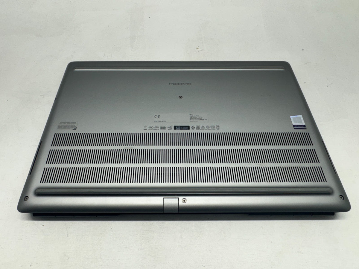 Dell Precision 7550 Intel i7-10850H@2.70GHz 32GB 512GB T2000 Win11 "no camera