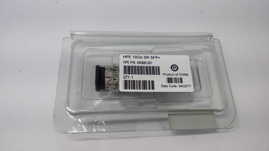 HPE 10Gb SR SFP+ Optical Transceiver  PN 455885-001 NEW