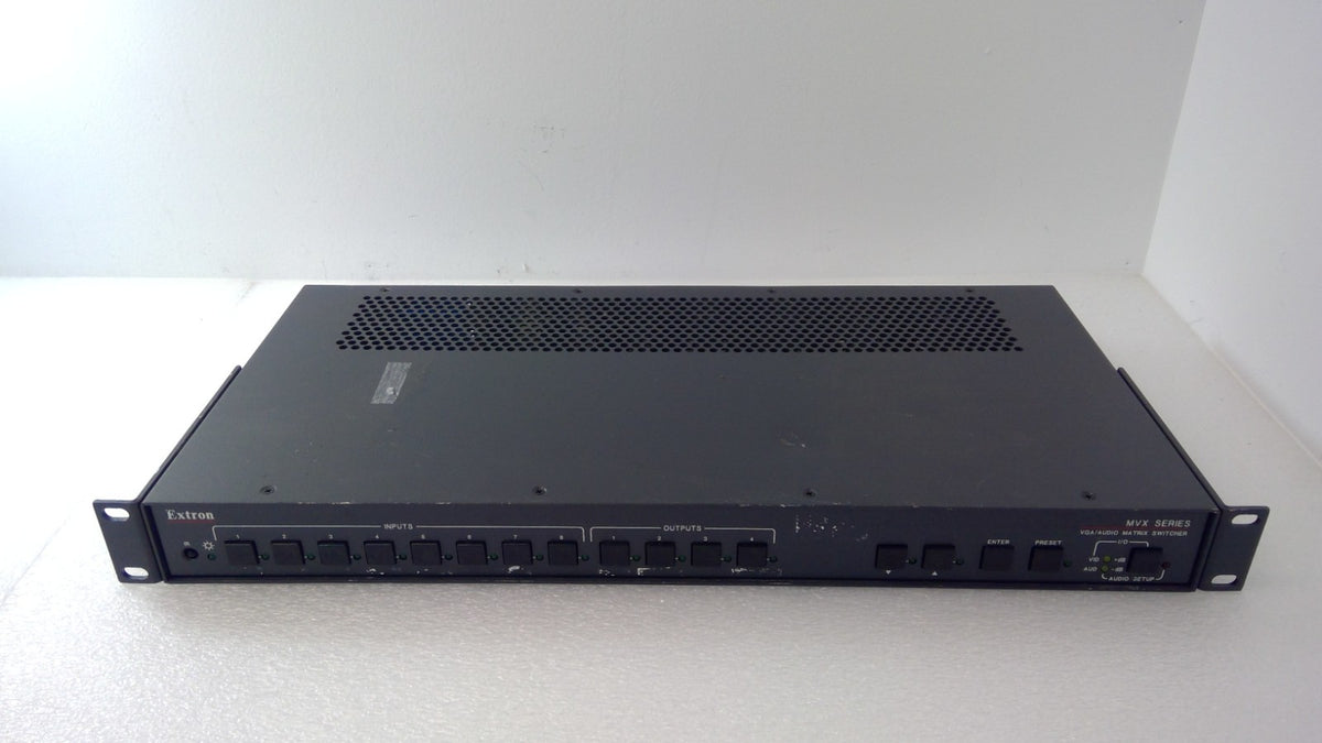 Extron MVX 84 VGA A 8x4 Matrix Switcher High Res Video Stereo Audio W/Cable