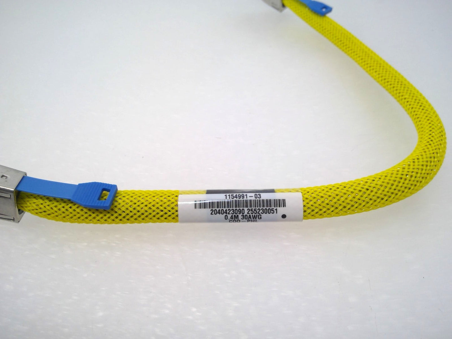 MOLEX Mini-SAS HD Cable SFF-8644 to SFF-8644 0.4m 30AWG 1154991-03/2040423090