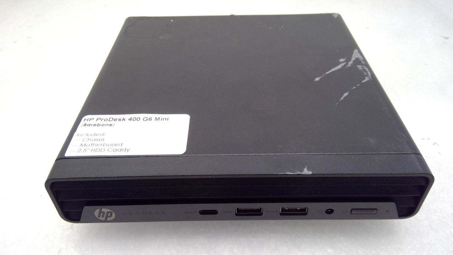 HP ProDesk 400 G6 Desktop PC Mini (Barebone) ✅No CPU/RAM/GPU/HDD/Heatsink✅
