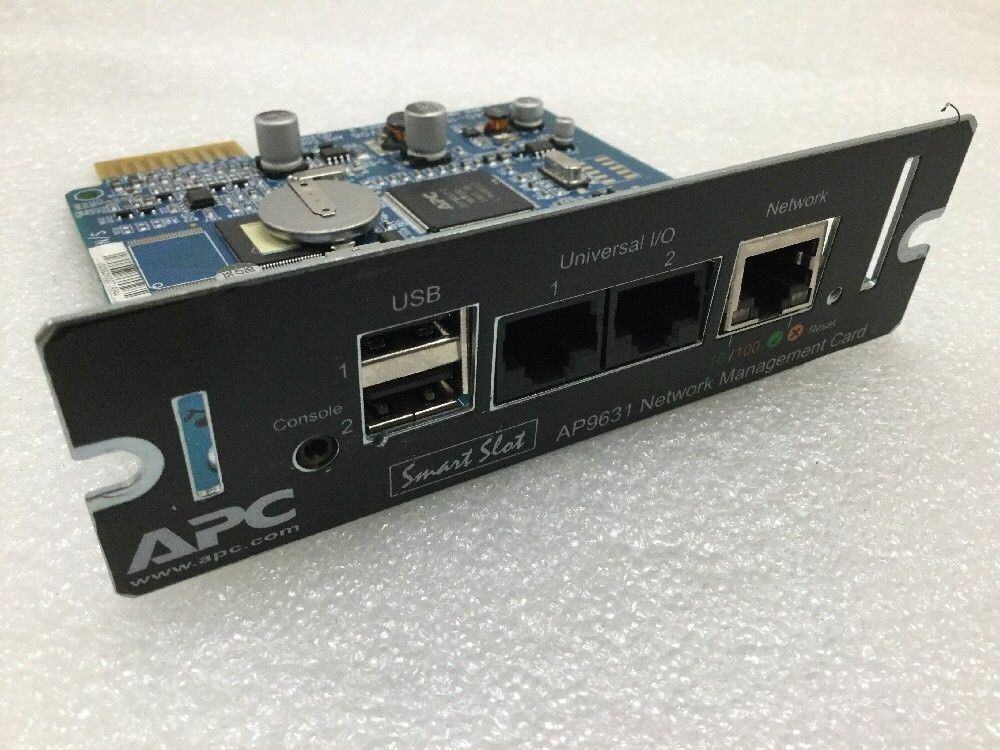APC AP9631 Smart Slot Network Management Card 2 Environmental Monitoring
