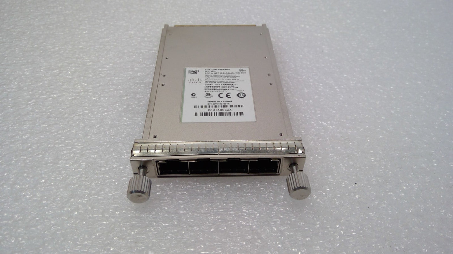 Cisco CVR-CFP-4SFP10G Cisco CFP to SFP10G Adapter 74-7748-01 /02