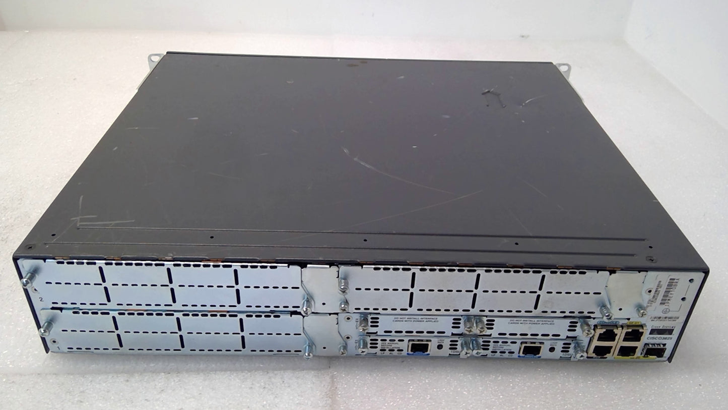 CISCO 3825 GIGABIT VOICE SECURITY ROUTER ios-15.1 CME-8.5 CISCO3825 3825 *READ*
