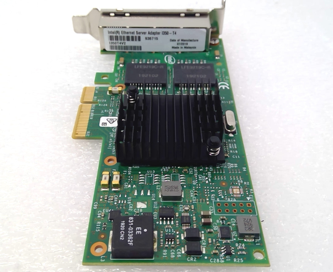 Intel I350-T4V2 Quad Port 1GbE Ethernet Server Adapter Network Card I350-T4