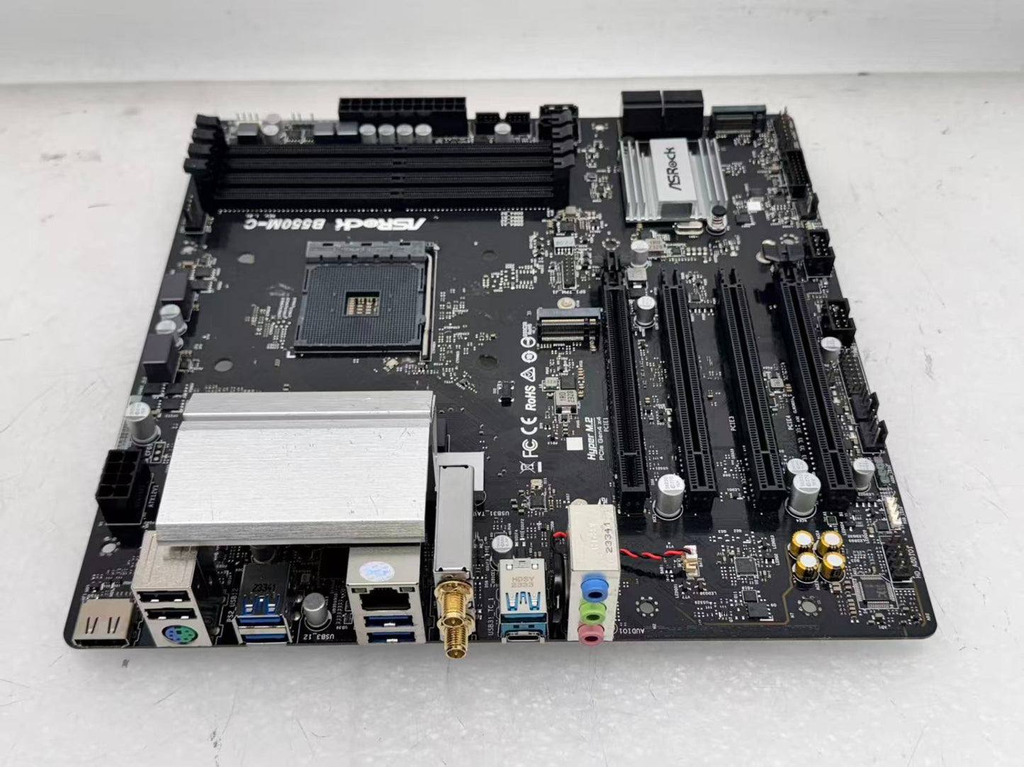ASRock B550M-C Micro ATX Motherboard AMD Socket AM4 DDR4