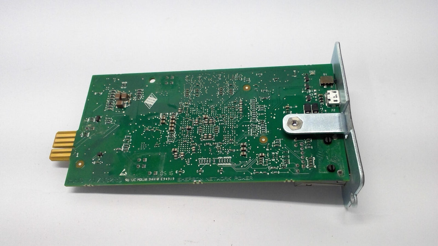 Vertiv Liebert Emerson IntelliSlot IS-UNITY-DP Communication Card 417831G REV 15