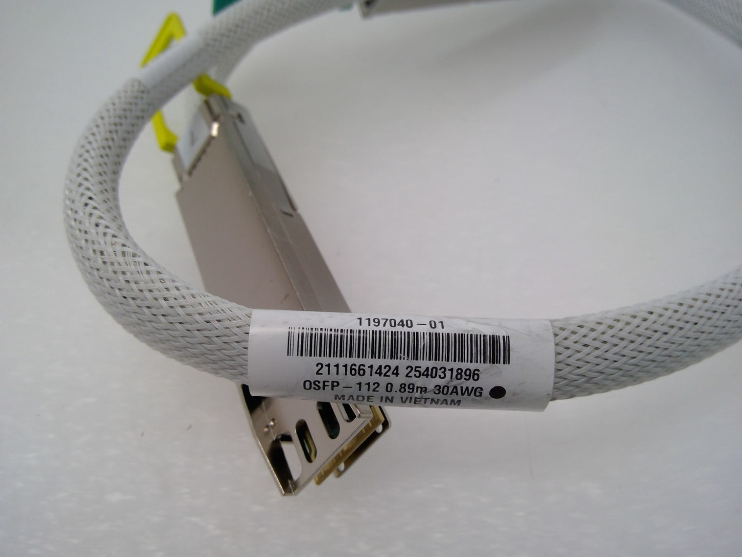 Molex 800G OSFP-112 DAC Cable 0.89m 30AWG 2111661424 Direct Copper interconnect