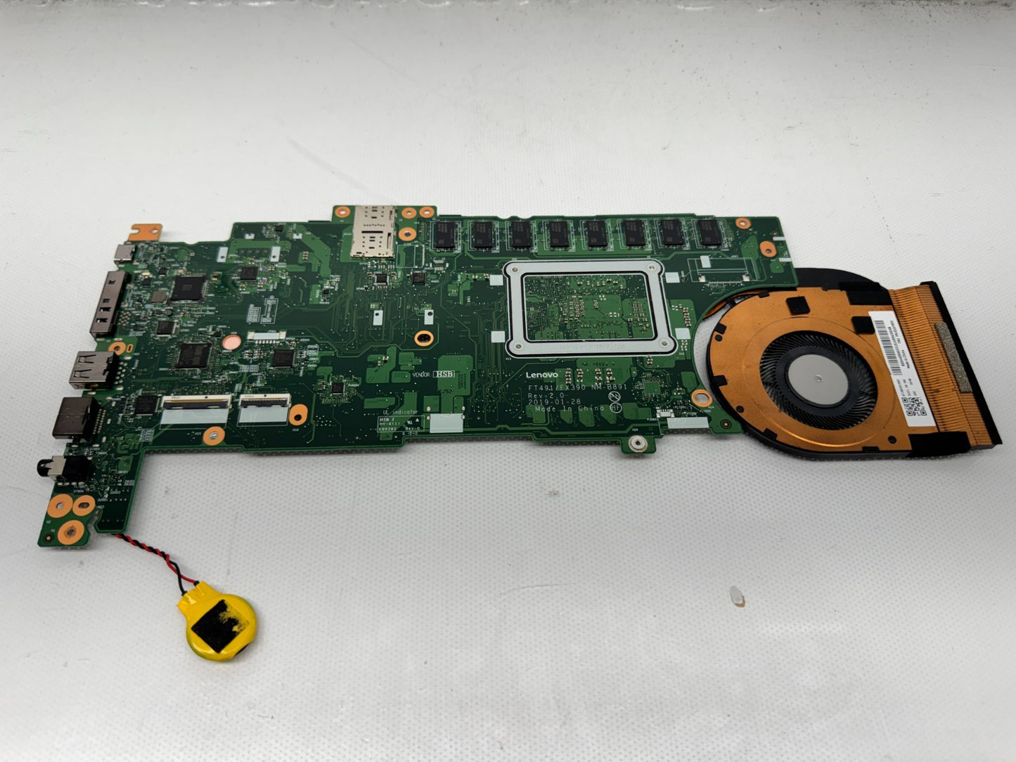 Lenovo Thinkpad T490S Gen 1 i7-8565U@1.8GHz 16GB RAM NM-B891 MOTHERBOARD
