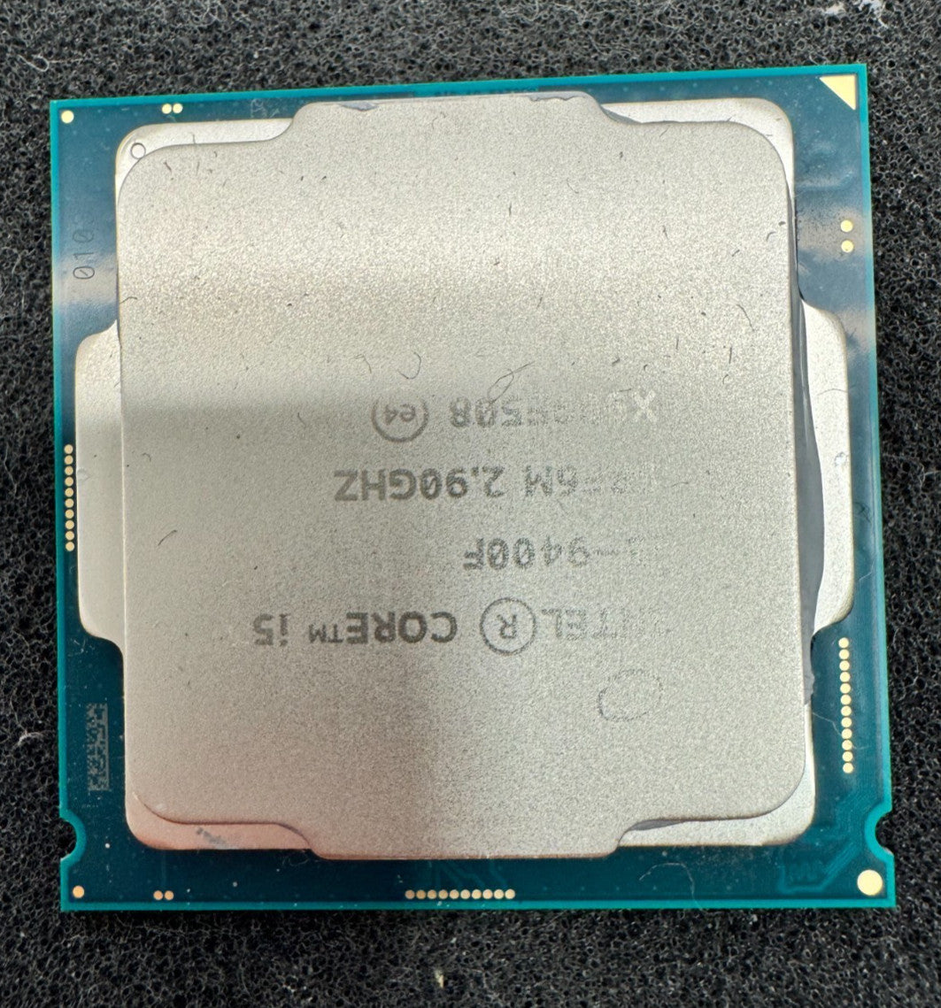 Intel Core i5-9400F SRF6M Desktop Processor 2.9 GHz, 6-Core, 6-Thread Tested