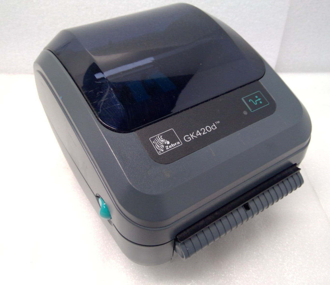 ZEBRA GK420D USB Direct Thermal Label Printer GK42-202221-000 W/Dispenser Peeler