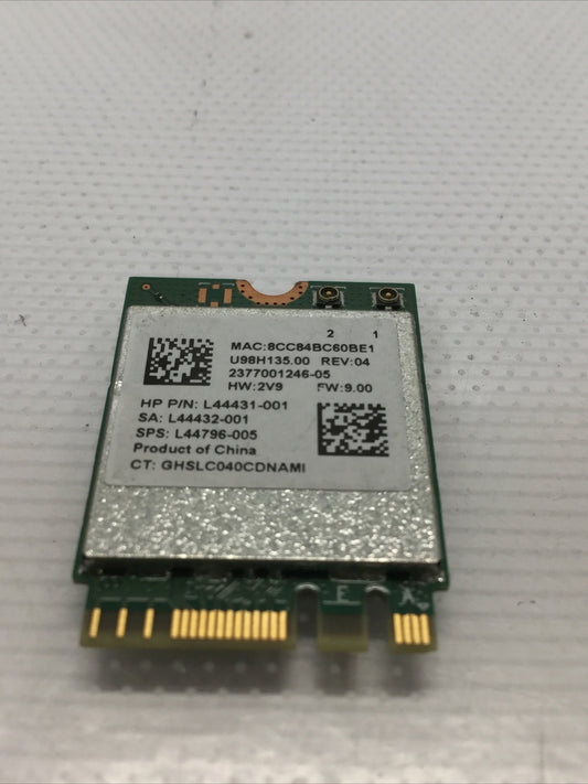 HP L44431-001 Realtek 802.11ac WIFI Wireless Adapter Card RTL8822CE L44796-005
