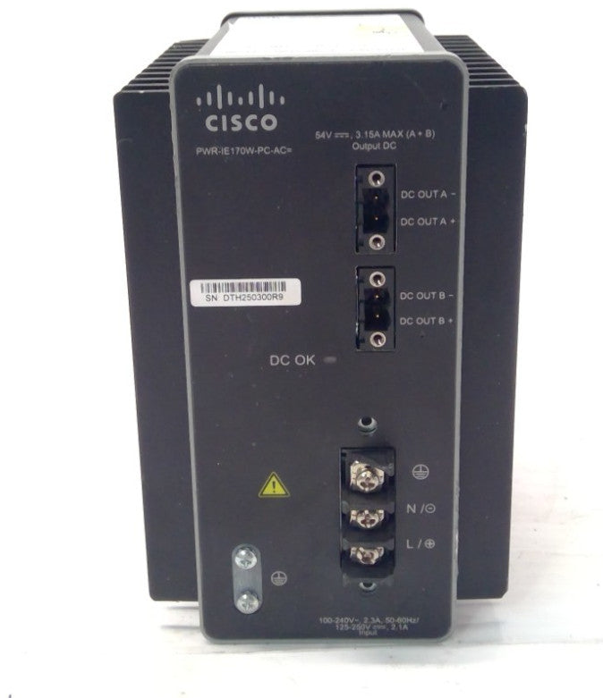 CISCO PWR-IE170W-PC-AC POWER SUPPLY MODULE TPSN-170AB A *READ*