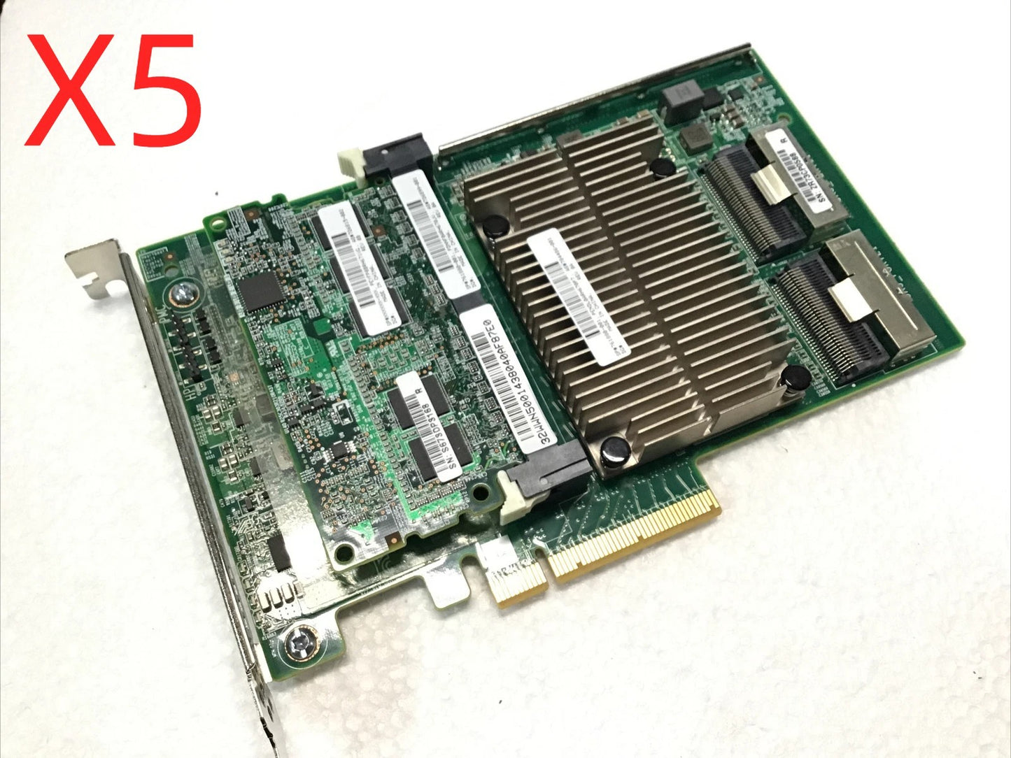 LOT OF 3 HPE Smart Array P840/4GB FBWC 12GB 2-Port SAS Controller 761880-001