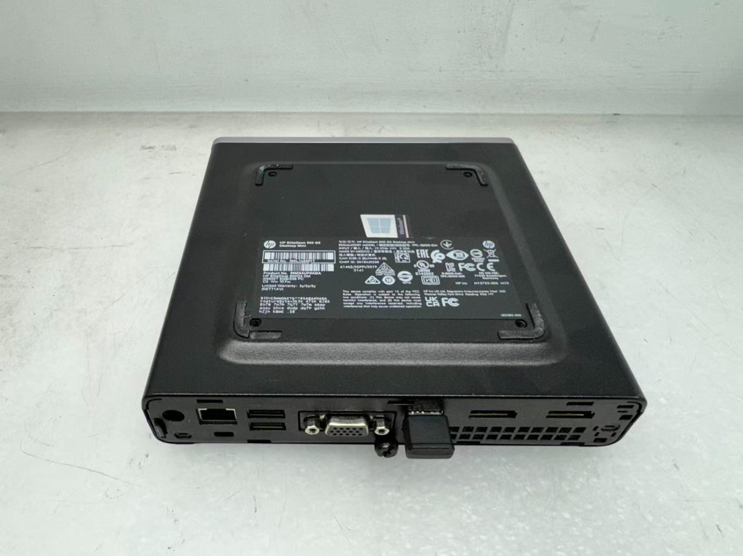 HP EliteDesk 800 G5 Mini Desktop Intel Core i5-9500T@2.2GHz 16G 256G USB  WIFI