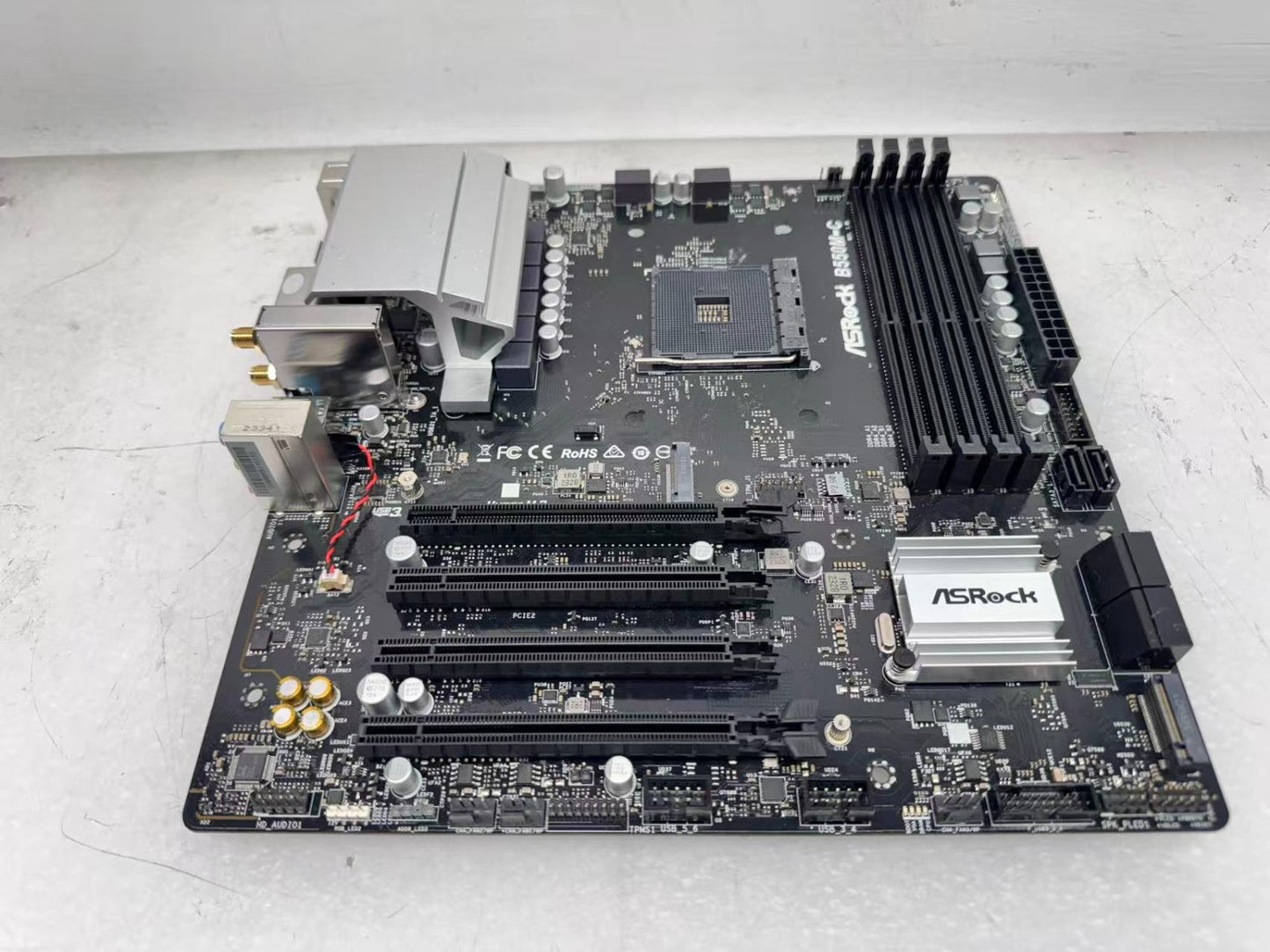 ASRock B550M-C Micro ATX Motherboard AMD Socket AM4 DDR4