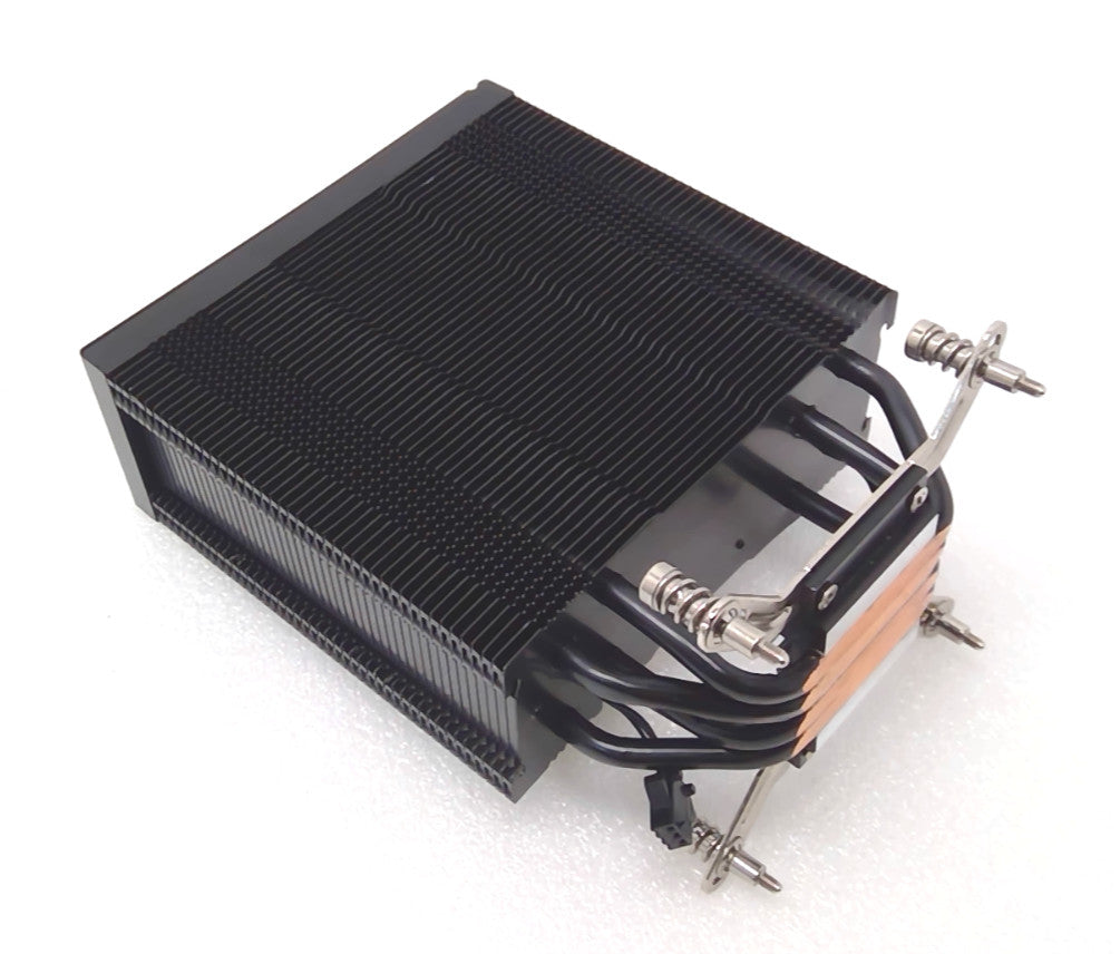 CYBERPOWER Black CPU Cooler 4 Heat Pipe Tower &Intel Adjustable Mounting Bracket