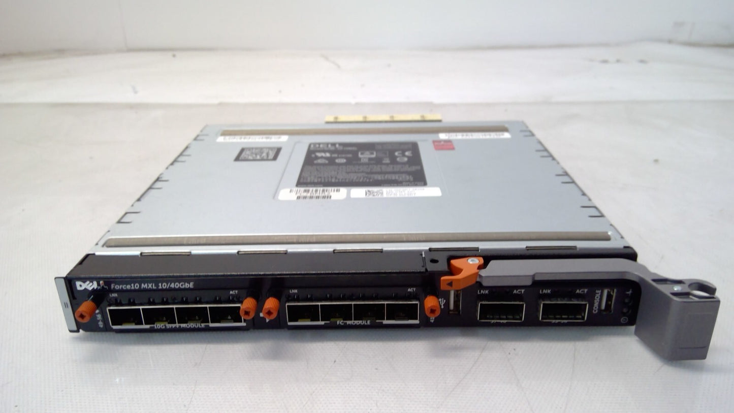 Dell Force10 MXL 10/40GbE  DF10MXL  Blade Switche DP/N 05P6R1