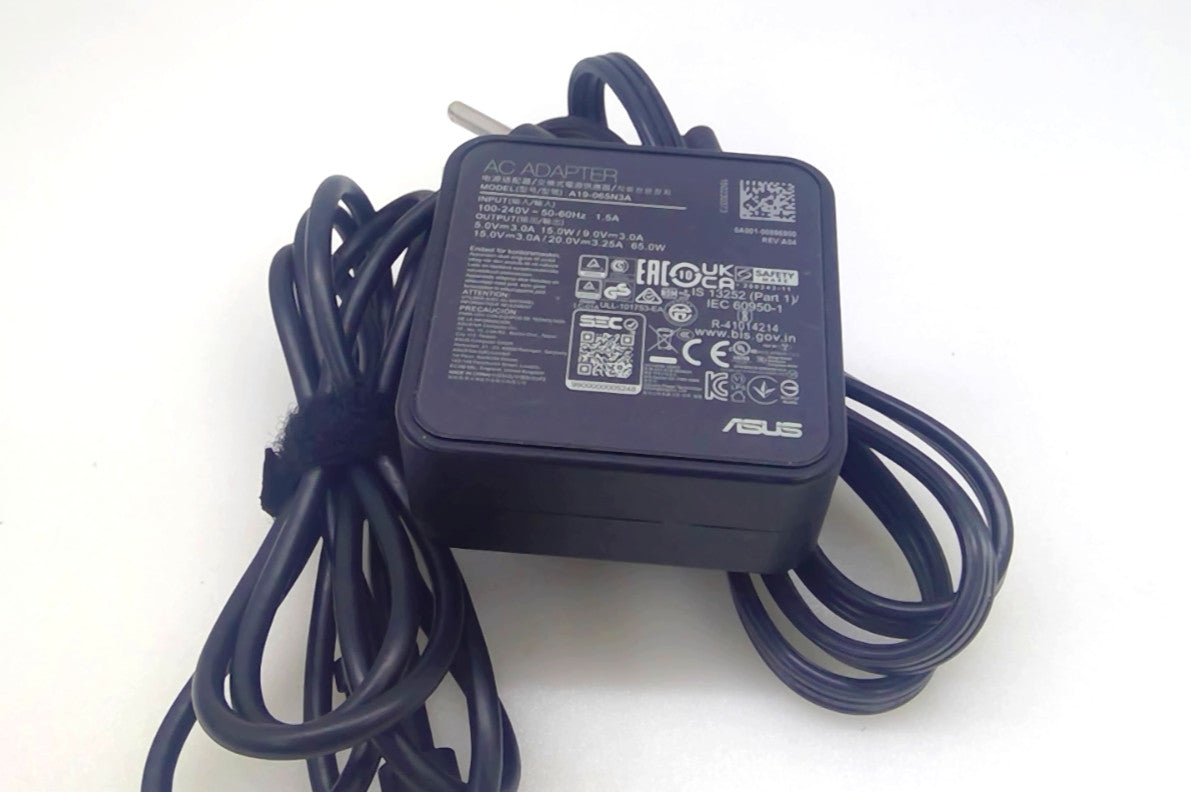 Genuine ASUS A19-065N3A 65W USB-C Type-C AC Power Adapter Laptop Charger