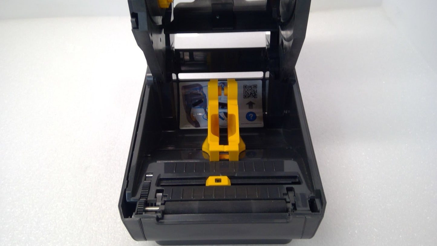 Zebra ZD420 Thermal Barcode Label Printer USB Network ZD42042-T01E00EZ *READ*