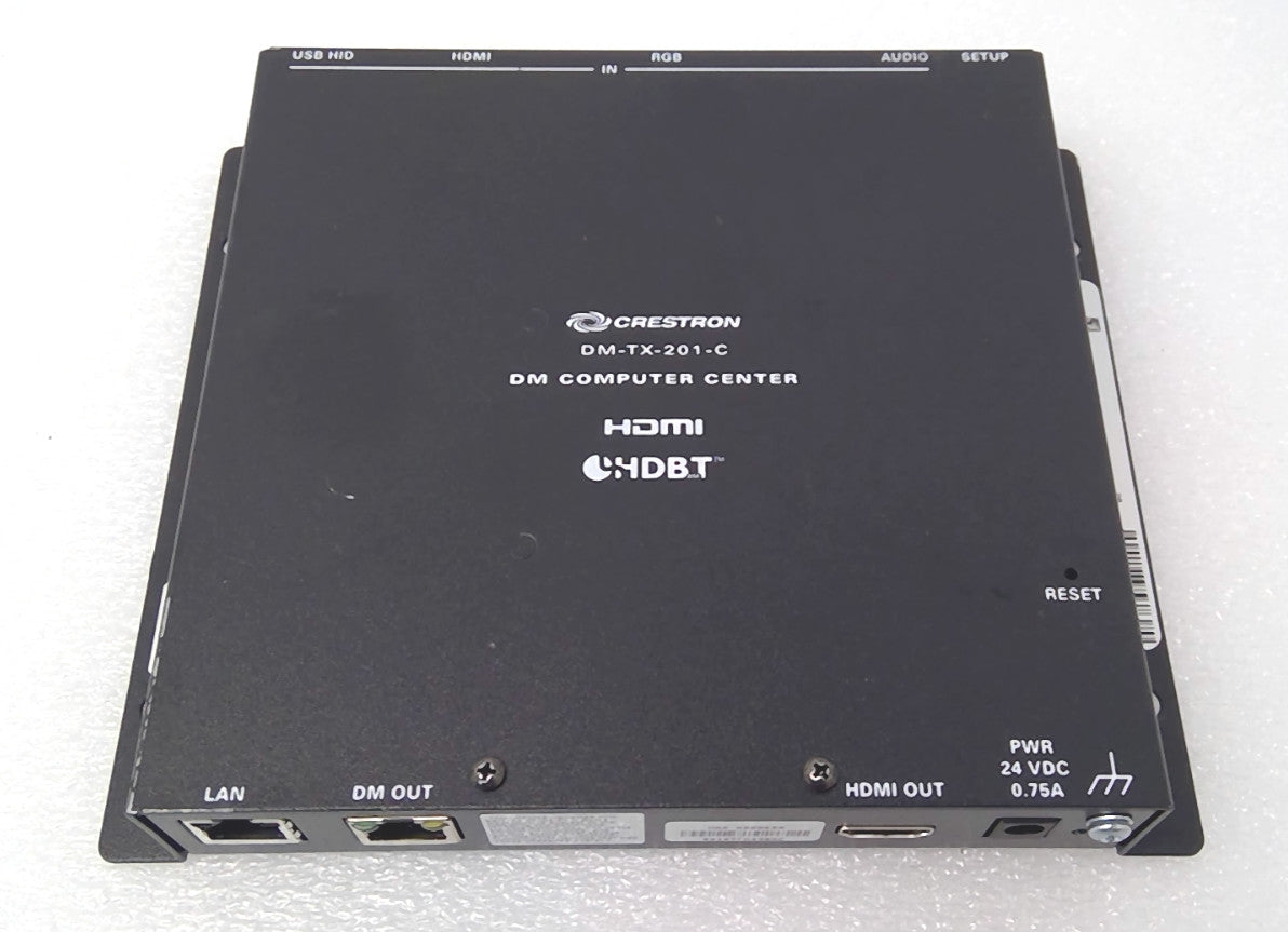 Crestron DM-TX-201-C HDMI HDBT DigitalMedia 8G Fiber Transmitter 6503838
