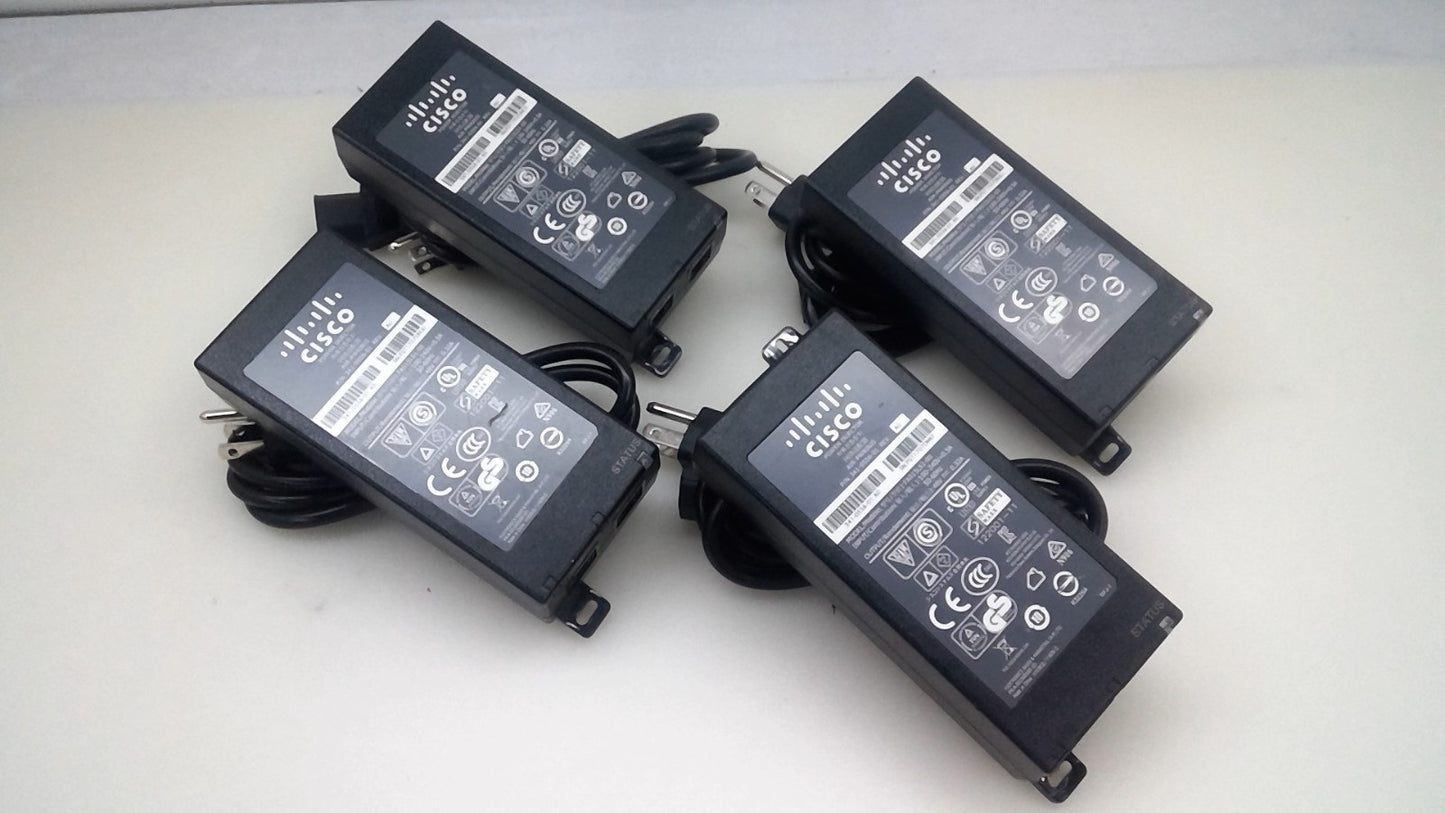 Lot of 4 Genuine Cisco AIR-PWRINJ5 FA015LS1-00 341-0556-01 POE Power Injector
