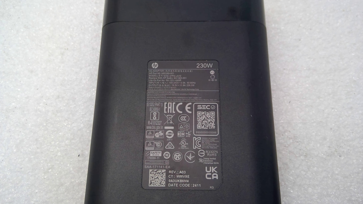 Genuine 230W 11.8A TPN-LA10 AC Adapter Charger For HP Omen 15/ 16 4.5*3.0mm