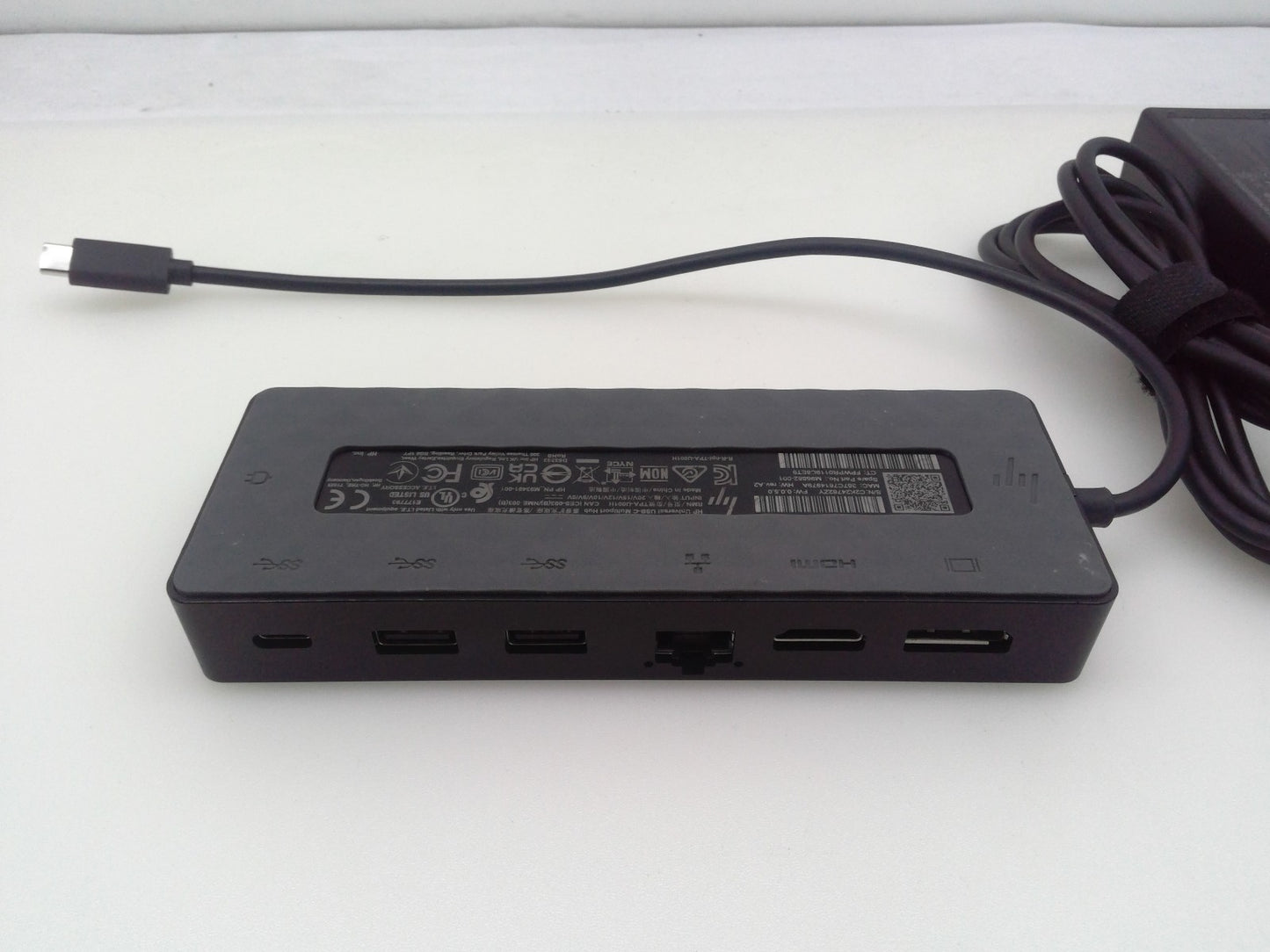HP Universal USB-C HDMI Multiport Multipurpose Hub+45W USB-C Dual 4k TPA-U001H