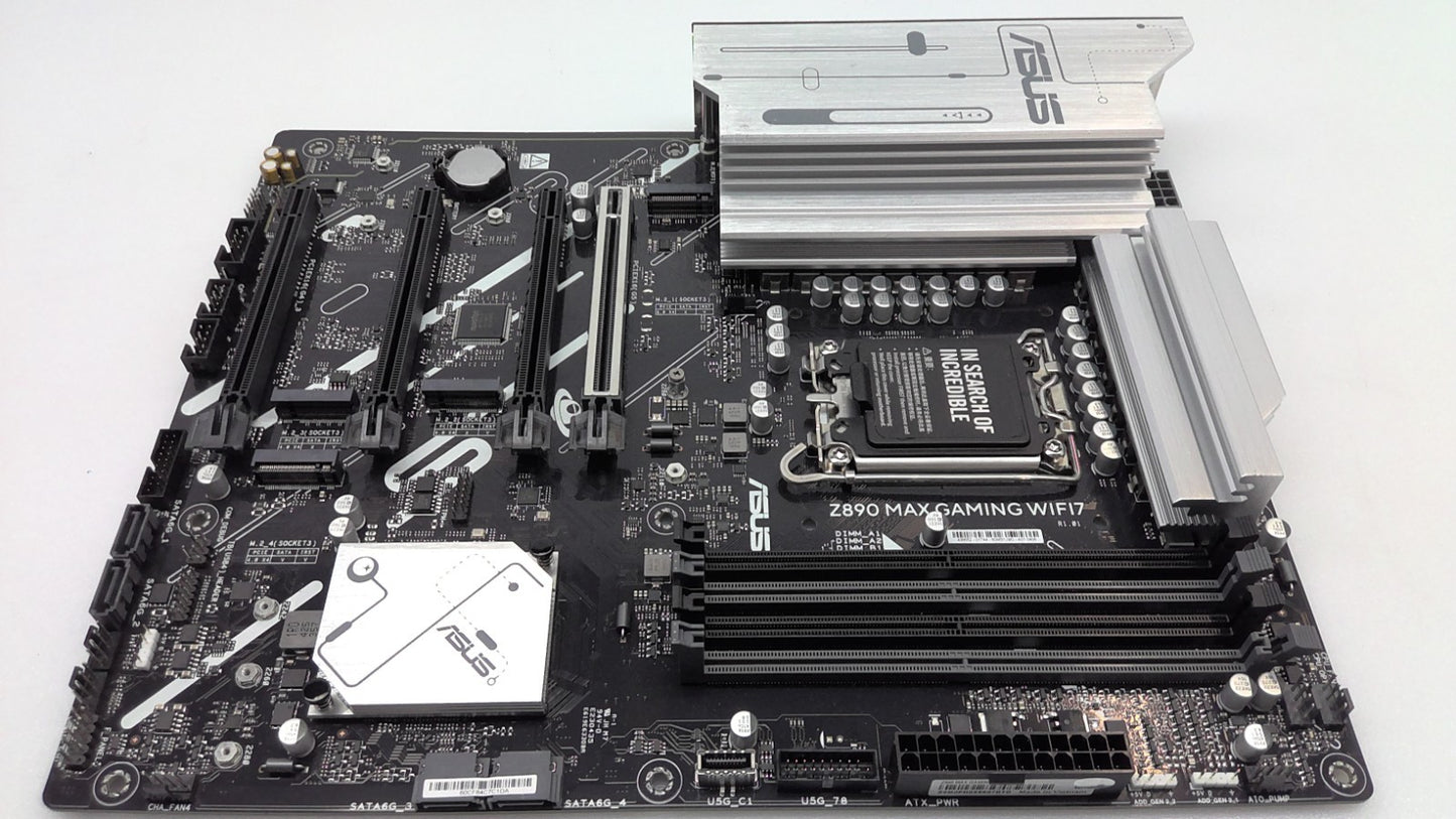 ASUS Z890 MAX GAMING WIFI7 Intel LGA 1851 ATX DDR5 Desktop Motherboard