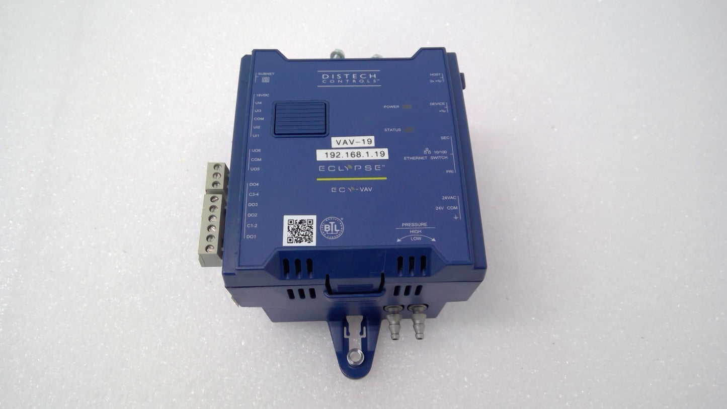 Distech Controls Eclypse ECY-VAV (IMP) Controller CDIY-VAXXX-IMP-00