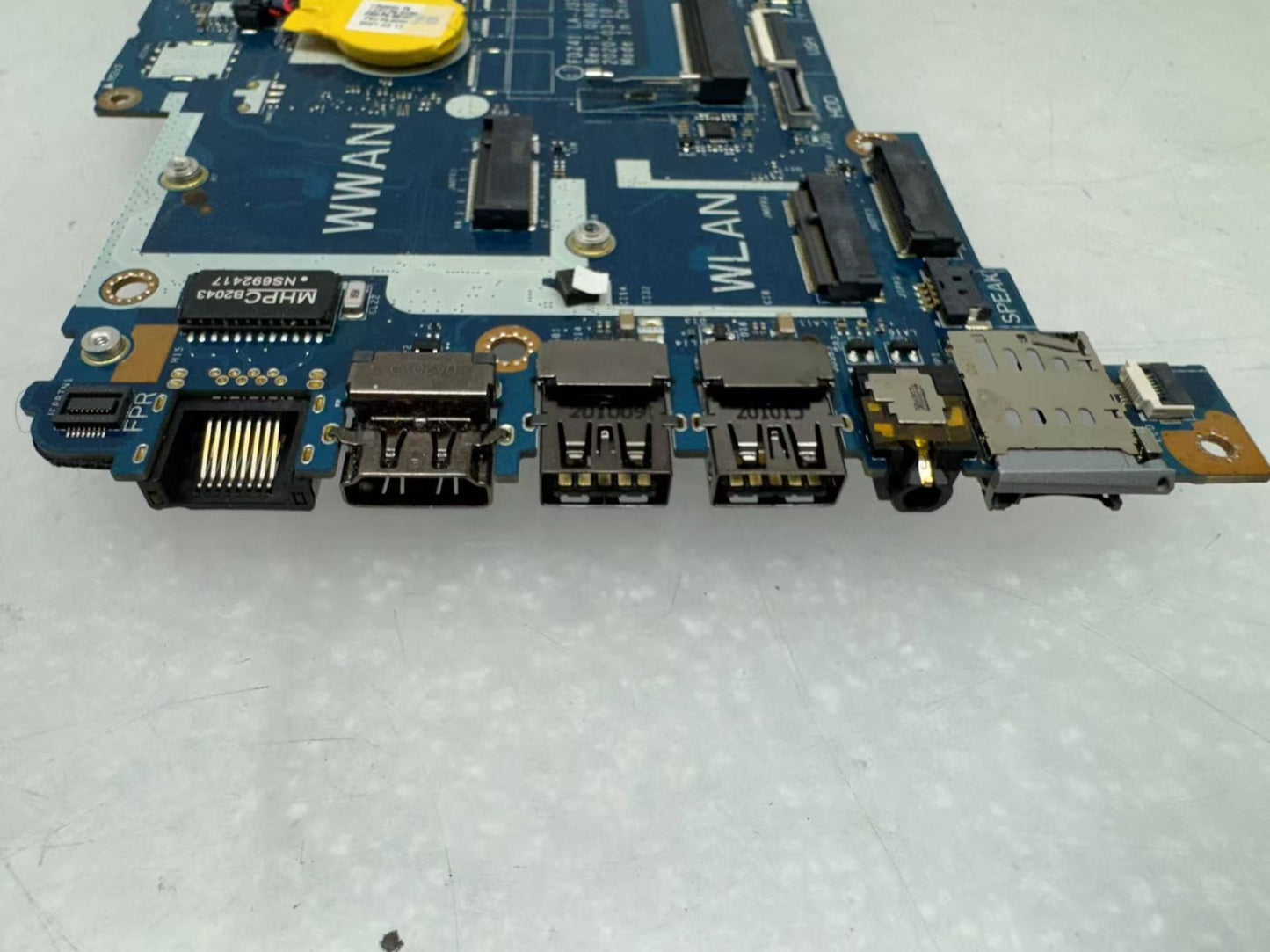 Dell Latitude 5410 Intel i7-10610U@1.80GHz Motherboard LA-J371P LA-J372P 033T9K