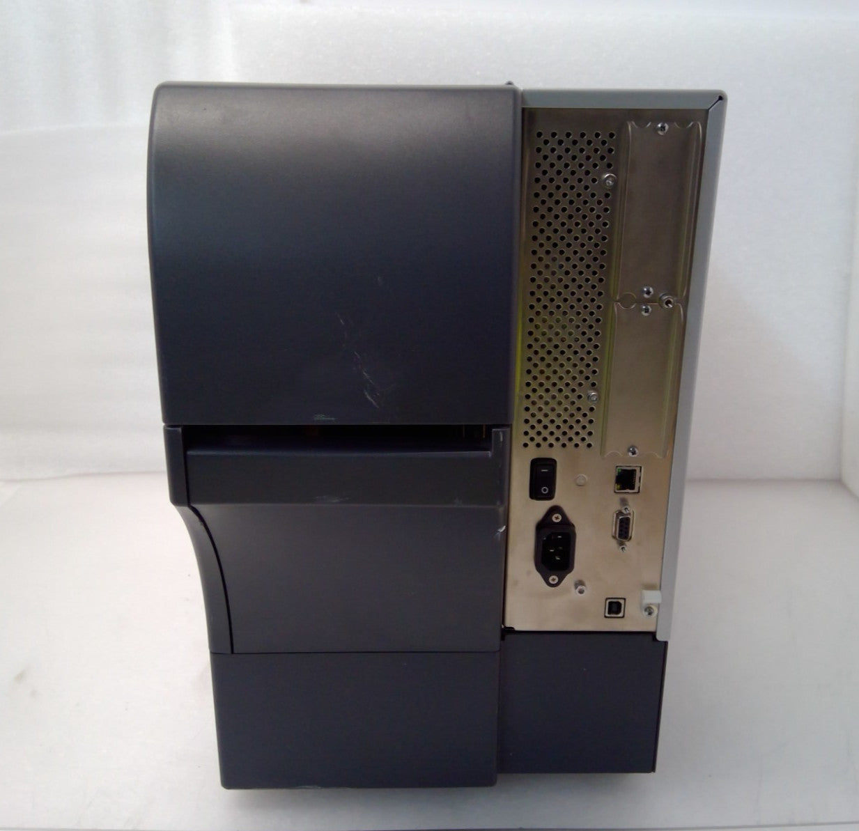 Zebra ZT410 Direct Thermal Transfer Label Printer Peel Rewind USB LAN *Read*