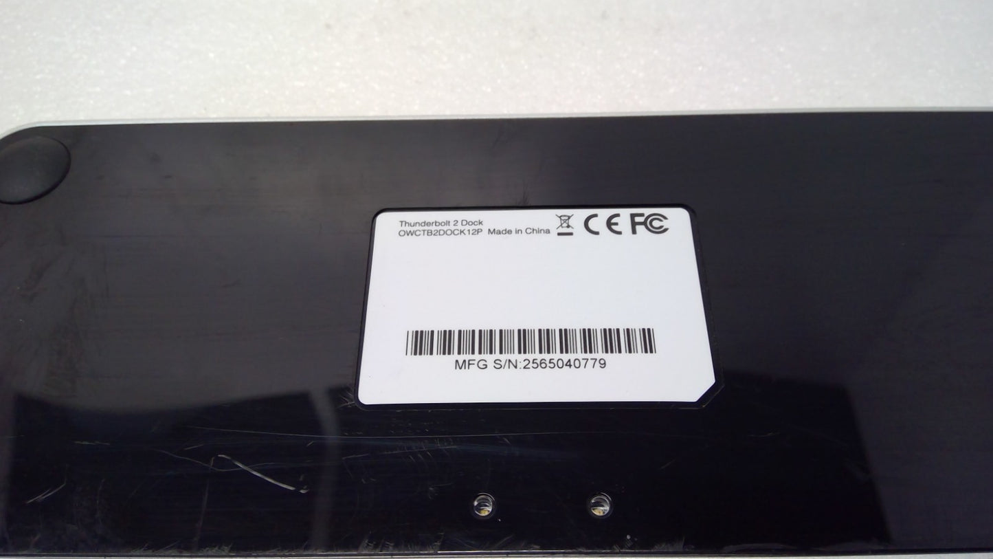 OWC Thunderbolt 2 Dock 12 Port Laptop Docking Station OWCTB2DOCK12P No AC