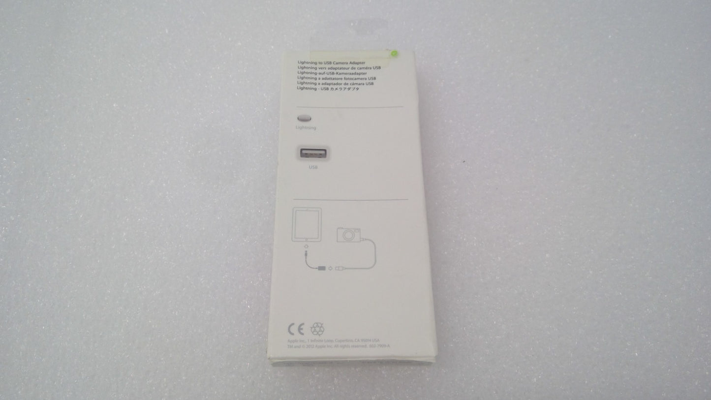 Original Apple Lightning To USB Camera Adapter A1440 USB A
