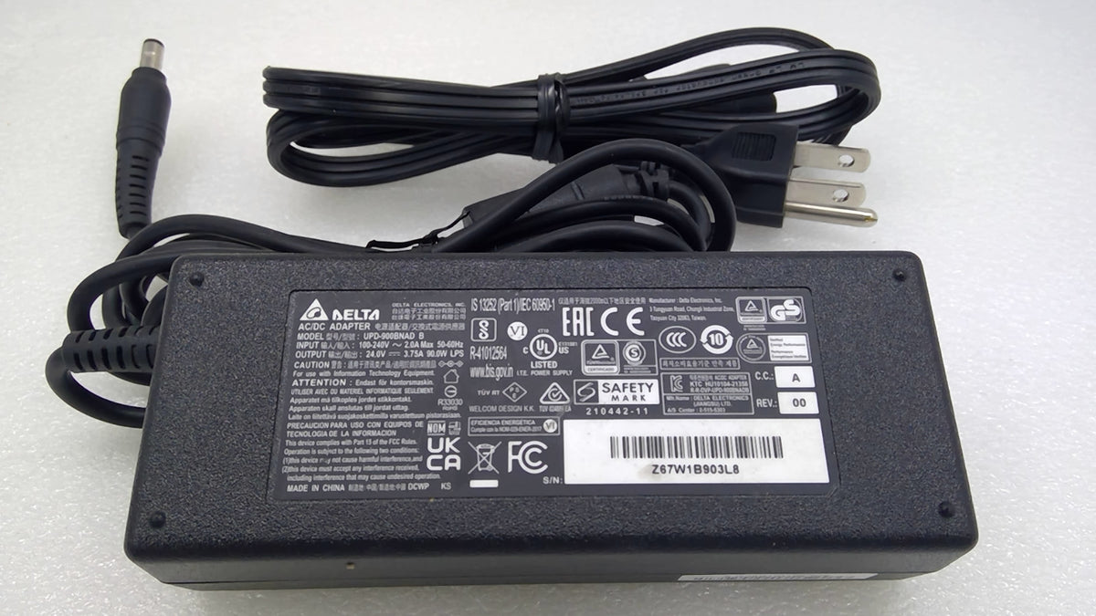 Delta UPD-900BNAD B 24V 3.75A 90W AC/DC Power Supply Adapter