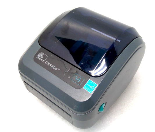 ZEBRA GX420d Direct Thermal Desktop Barcode Printer GX42-202410-000 *Read*