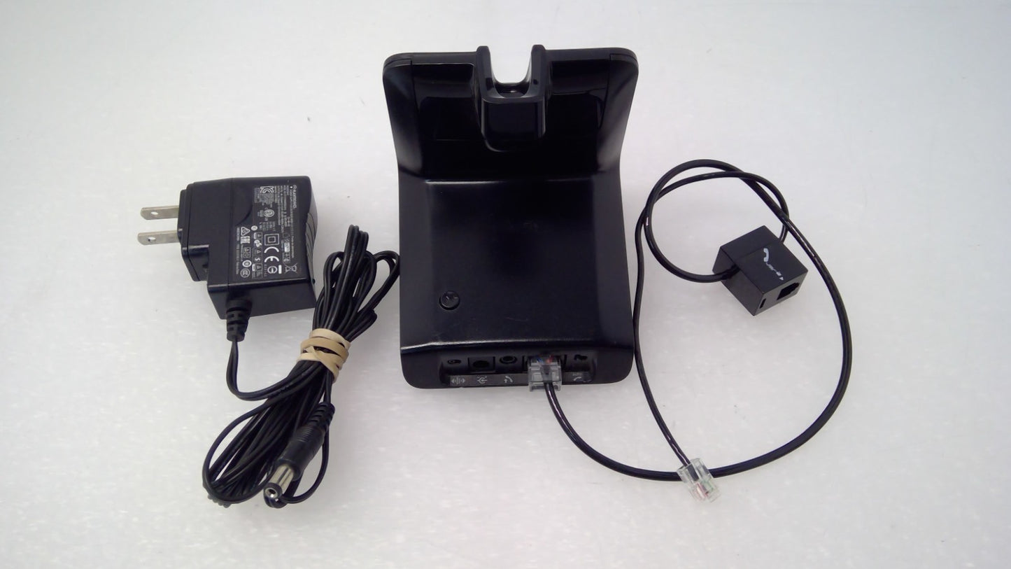 Plantronics C053 CS530 Base Station with Power Adapter & iphone Cable Tested