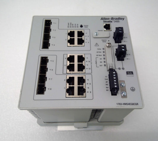 1783-HMS4EG8CGR Allen-Bradley Stratix 5400 12-Port industrial managed switch