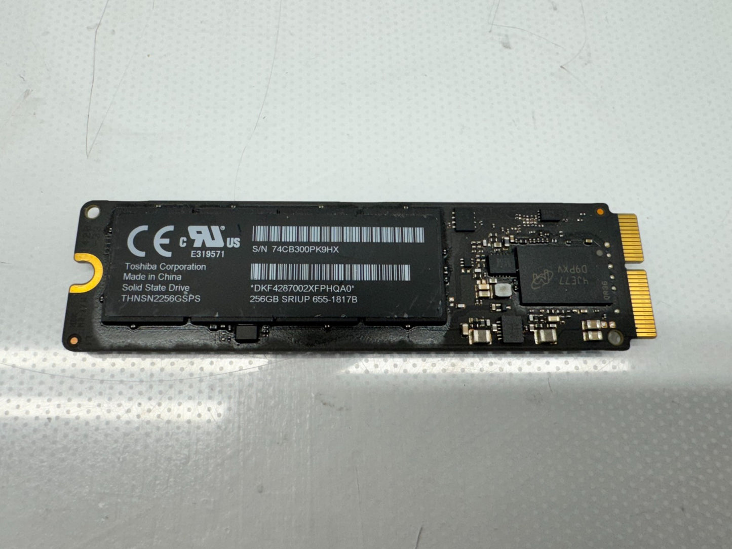 Lot of 10 Apple 256GB SSD for Macbook model MZ-JPV256S/0A2 MZ-JPU256T/0A6